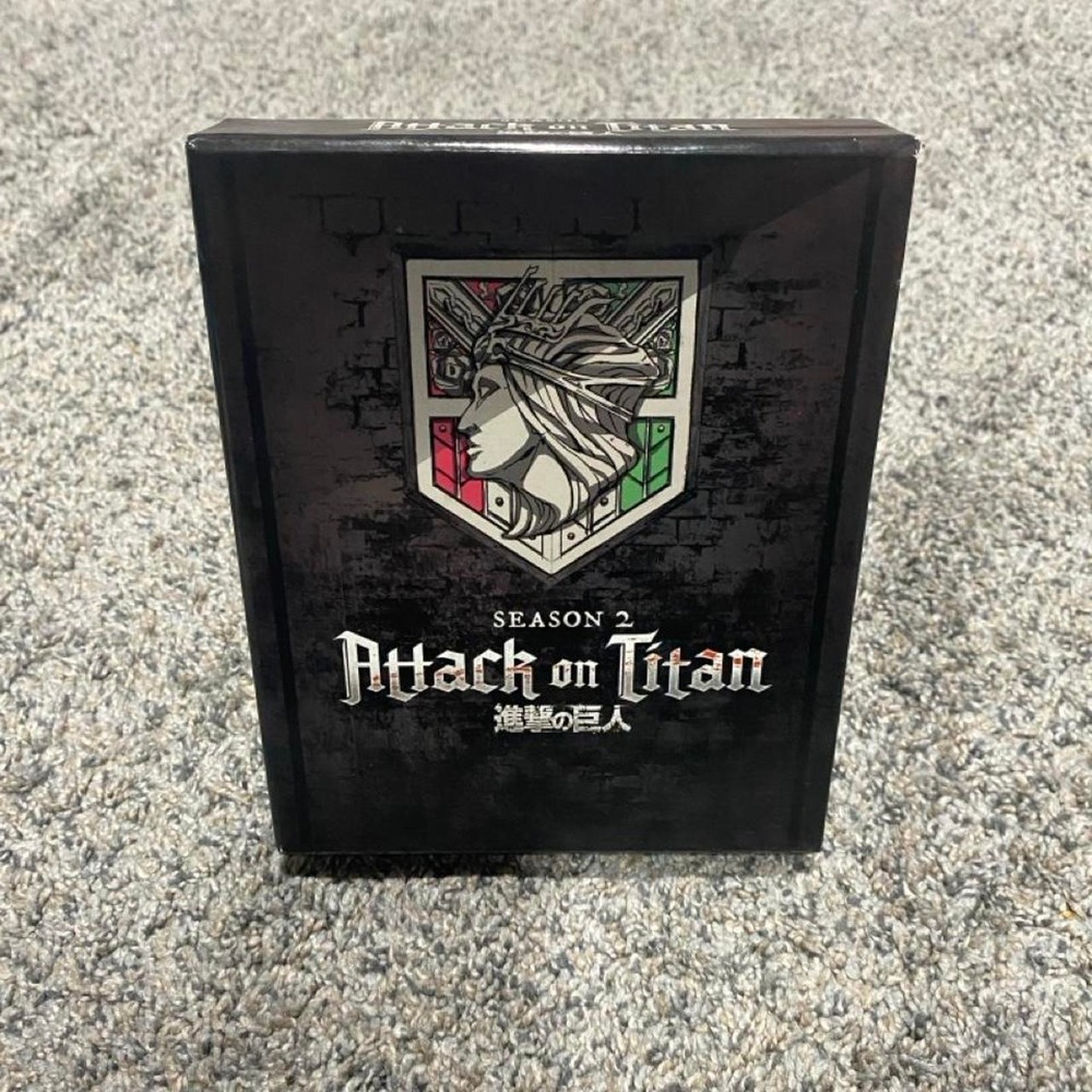 Attack on Titan Season 2 Limited Edition Blu-ray DVD Box Set Art Book
